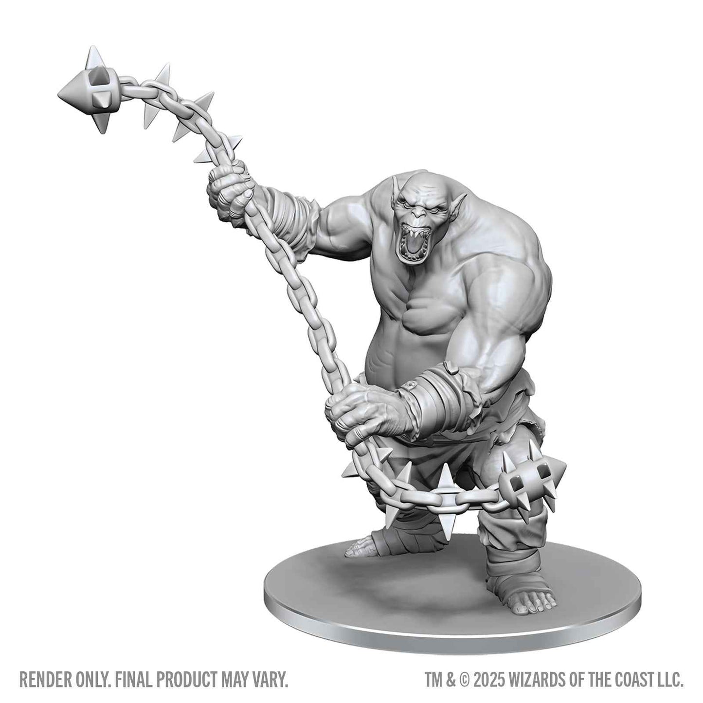D&D: Nolzur's Marvelous Unpainted Miniatures - Ogre Chain Brute