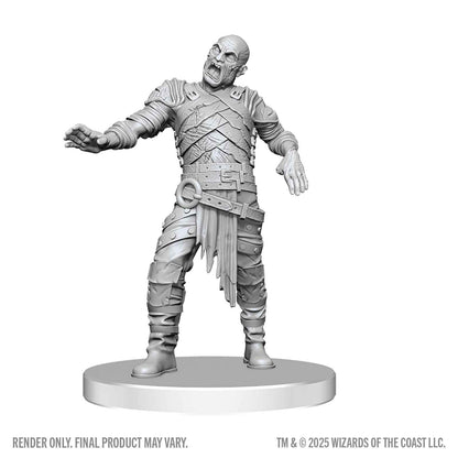D&D: Nolzur's Marvelous Unpainted Miniatures - Swarm of Rot Grubs and Rot Grub Victim
