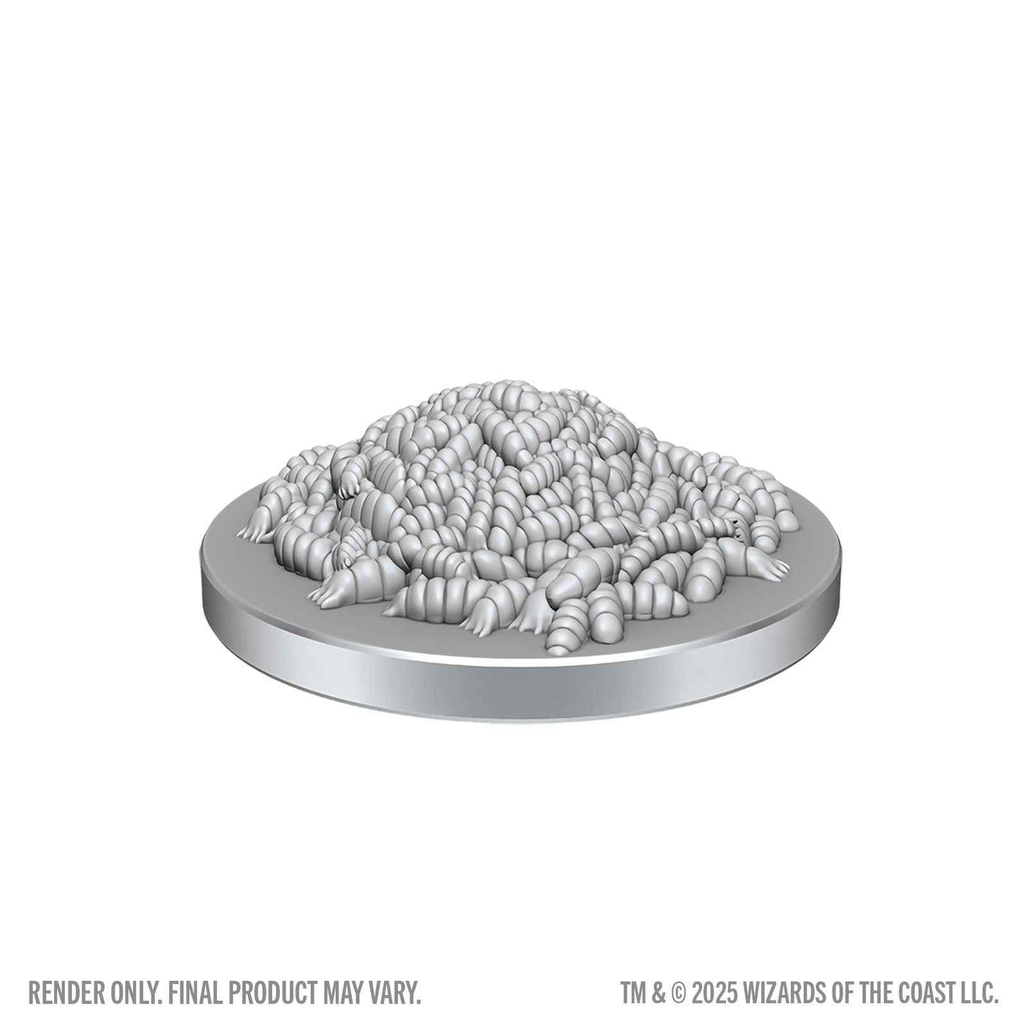 D&D: Nolzur's Marvelous Unpainted Miniatures - Swarm of Rot Grubs and Rot Grub Victim