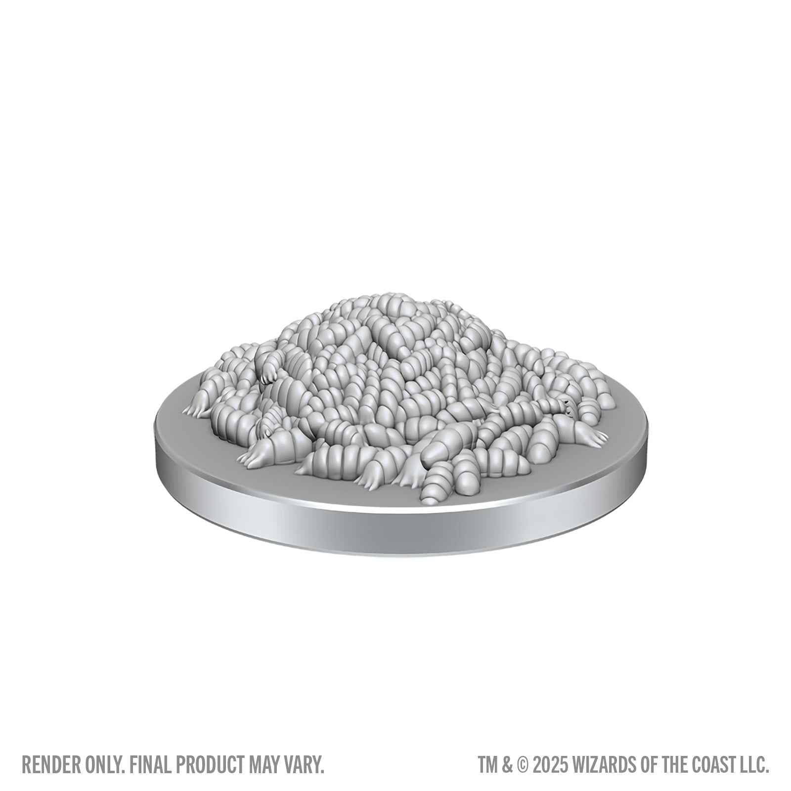 D&D: Nolzur's Marvelous Unpainted Miniatures - Swarm of Rot Grubs and Rot Grub Victim