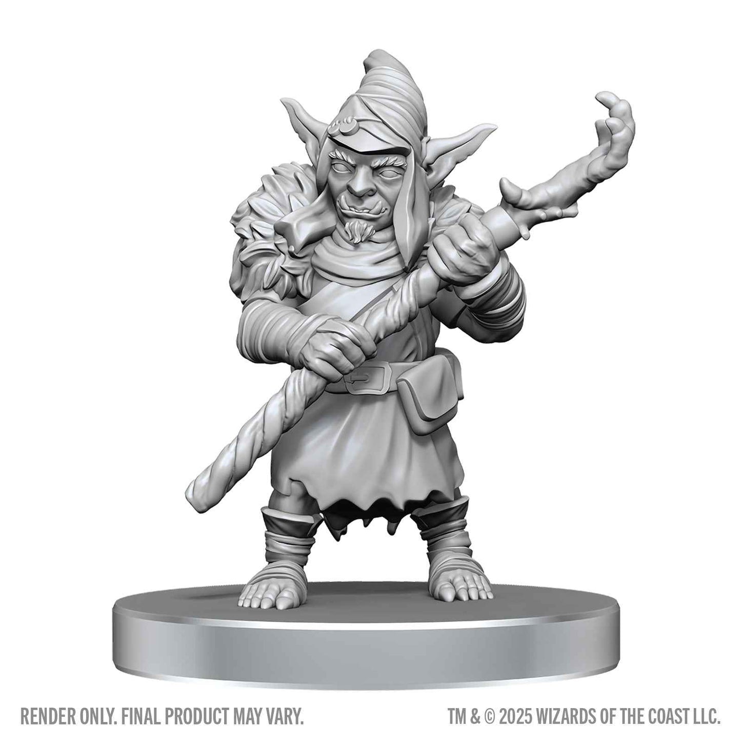 D&D: Nolzur's Marvelous Unpainted Miniatures - Bugbear Stalker & Goblin Hexer