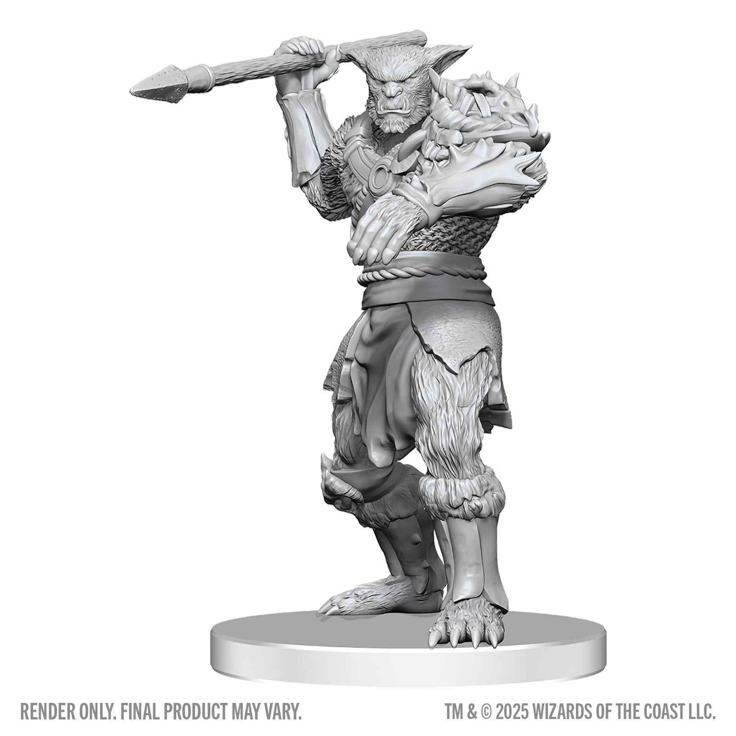 D&D: Nolzur's Marvelous Unpainted Miniatures - Bugbear Stalker & Goblin Hexer