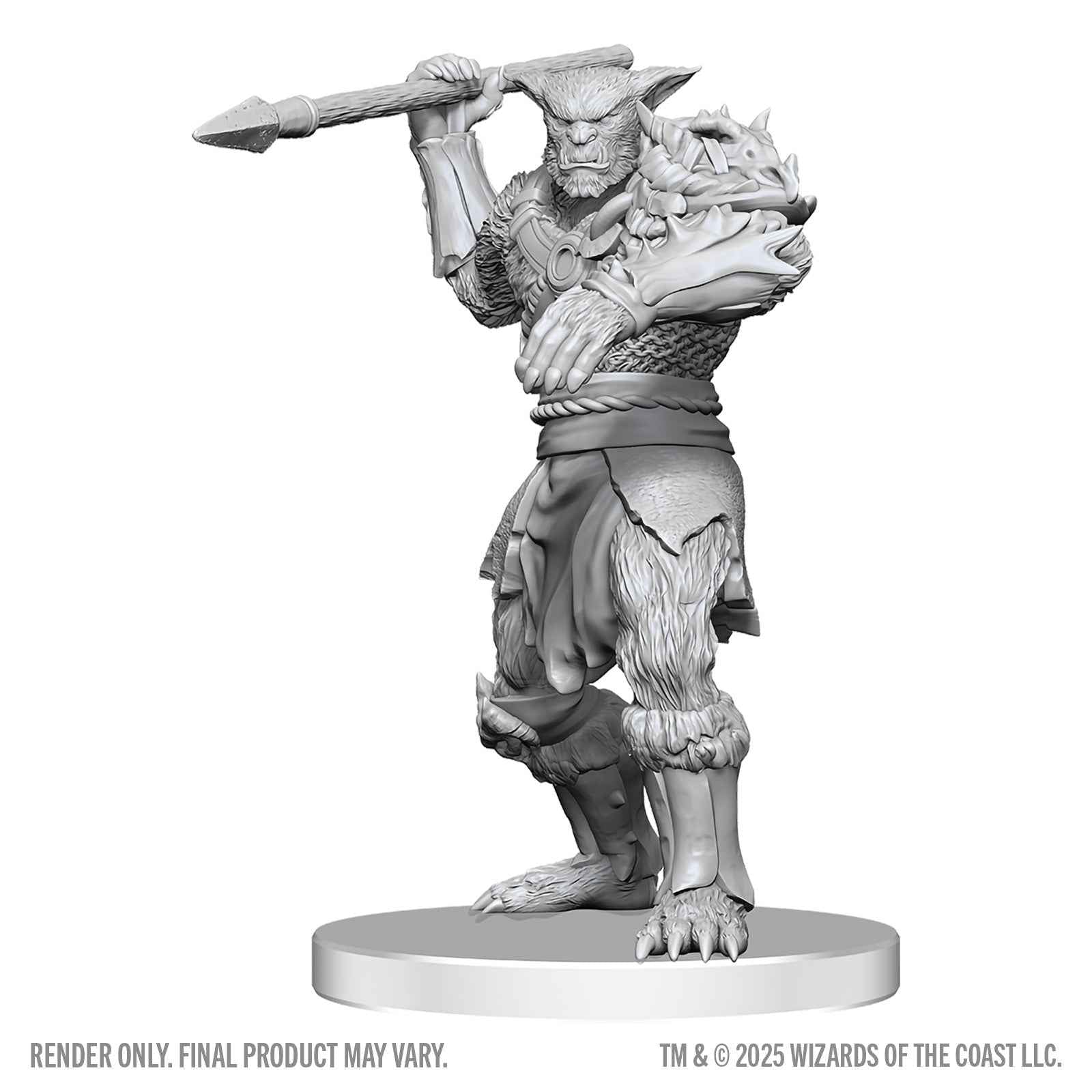 D&D: Nolzur's Marvelous Unpainted Miniatures - Bugbear Stalker & Goblin Hexer