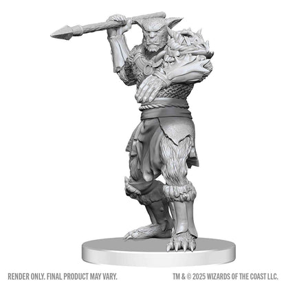 D&D: Nolzur's Marvelous Unpainted Miniatures - Bugbear Stalker & Goblin Hexer