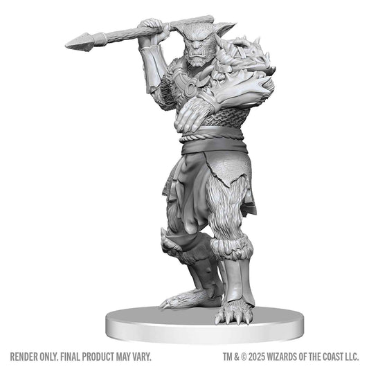 D&D: Nolzur's Marvelous Unpainted Miniatures - Bugbear Stalker & Goblin Hexer