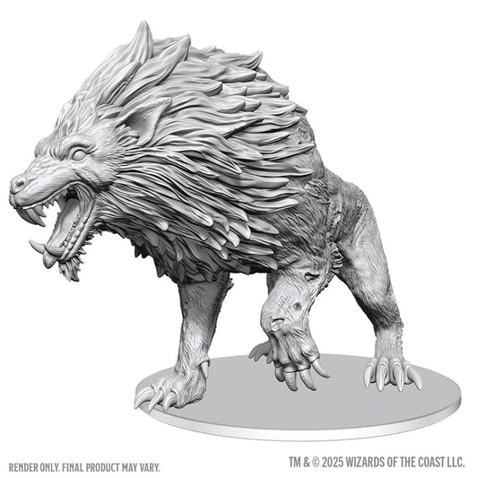 D&D: Nolzur's Marvelous Unpainted Miniatures - Dire Worg