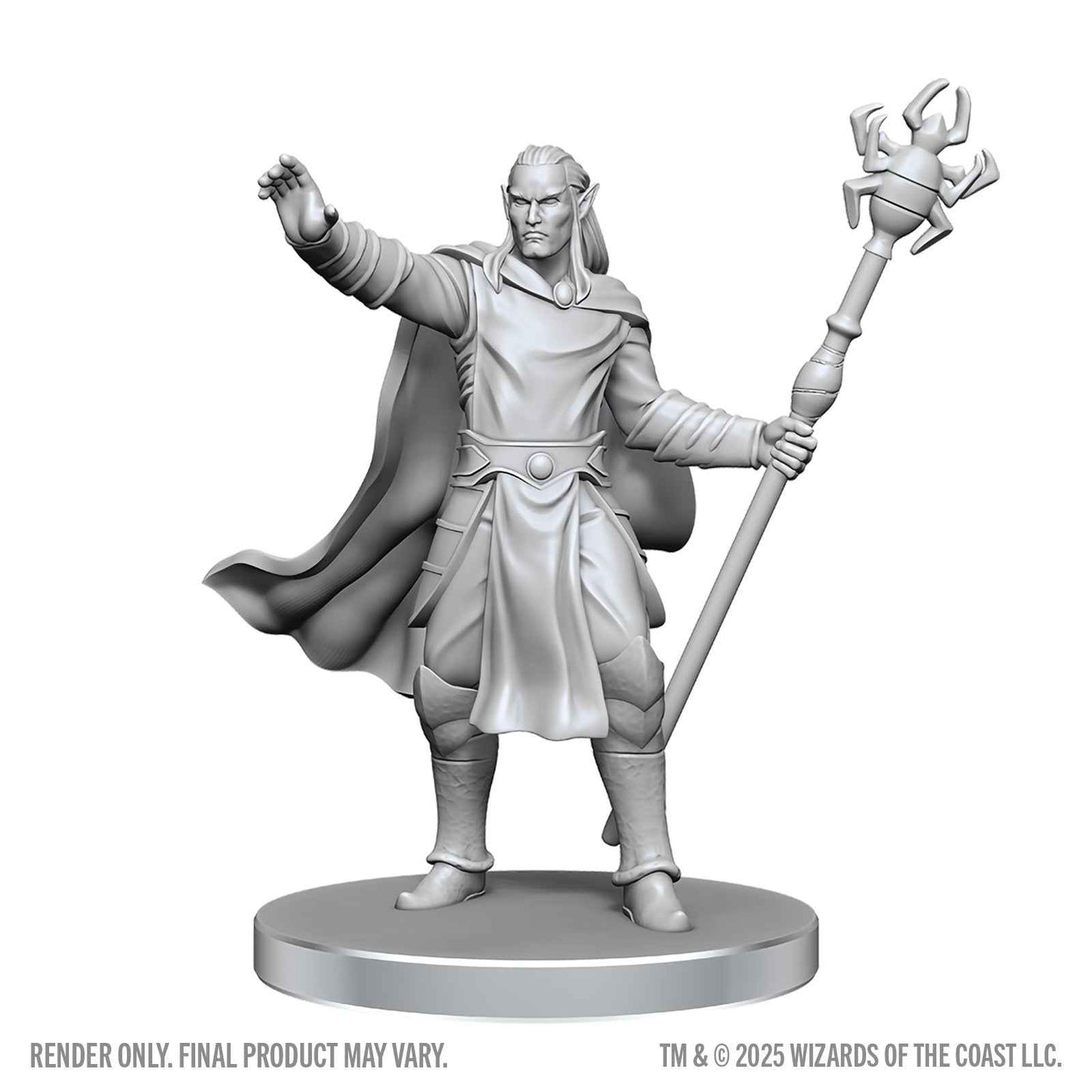 D&D: Nolzur's Marvelous Unpainted Miniatures - Drow Mage & Yochlol
