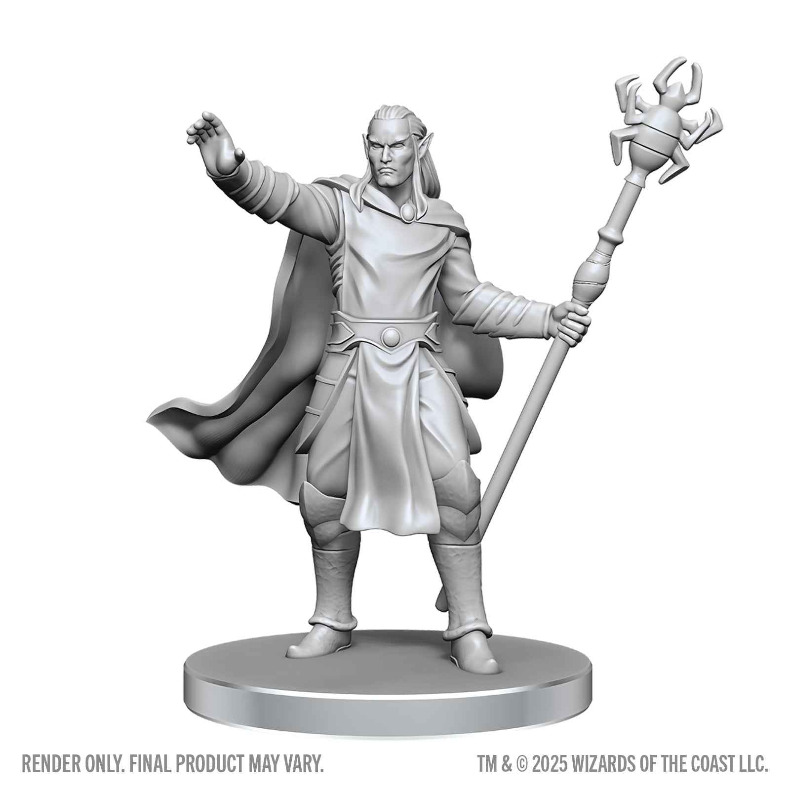 D&D: Nolzur's Marvelous Unpainted Miniatures - Drow Mage & Yochlol