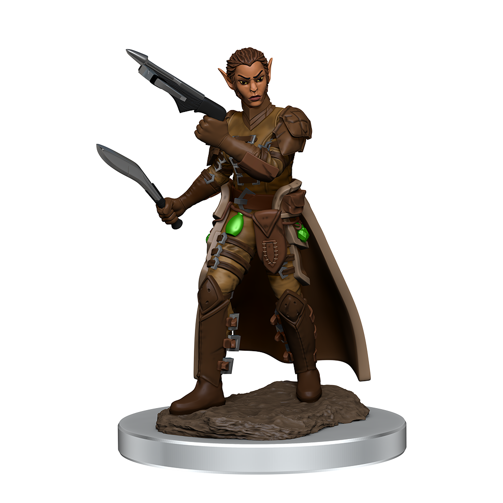 D&D: Icons of the Realms - Female Shifter Rogue Premium Figure