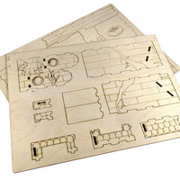 Mini Dice Tower - Birdhouse