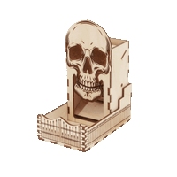 Mini Skull Dice Tower