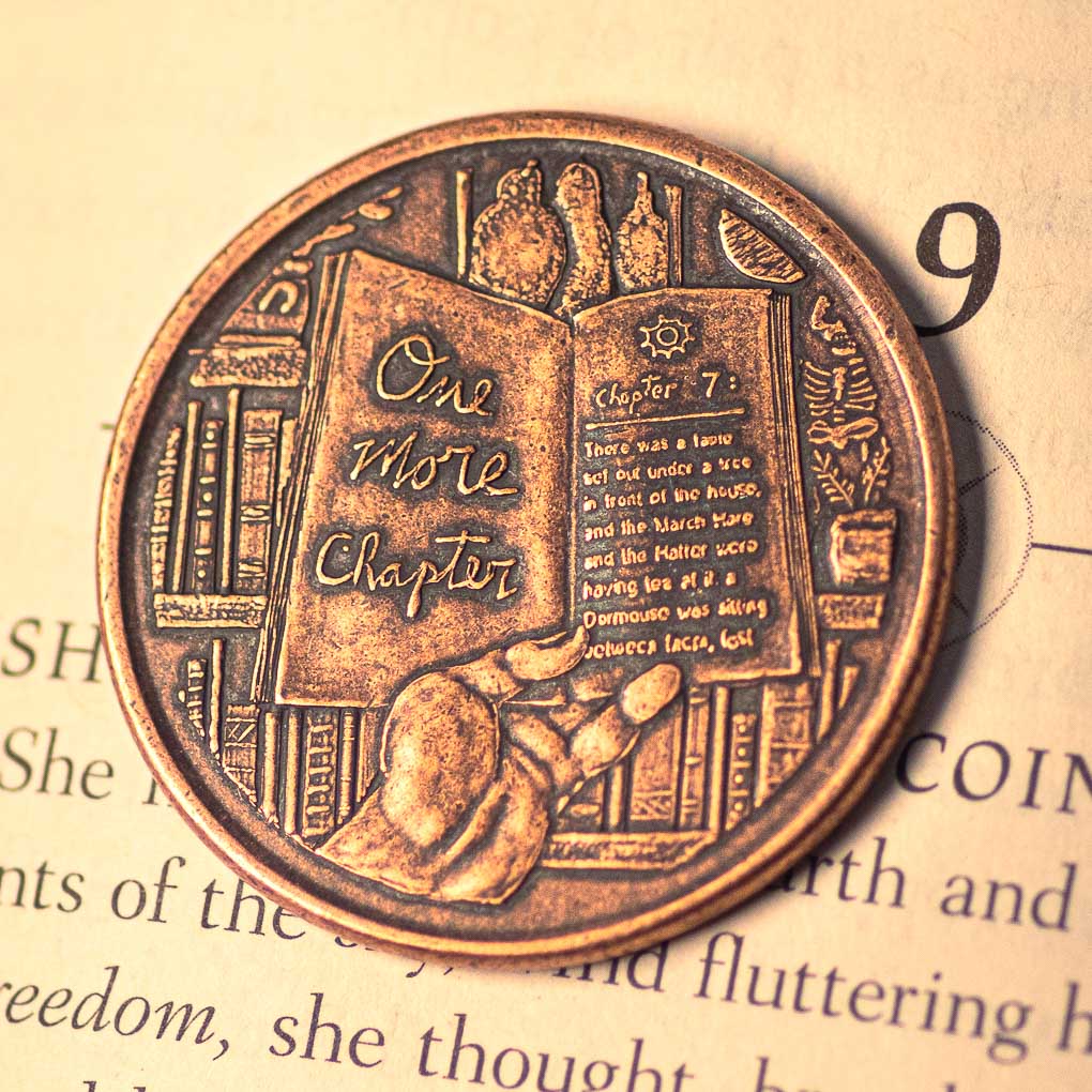 One More Chapter / Go to Bed Copper Decision Maker Coin