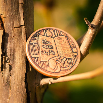 One More Chapter / Go to Bed Copper Decision Maker Coin