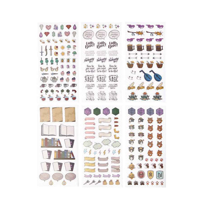 Critical Role: Beauty of Exandria - The Archives - Journal Sticker Set