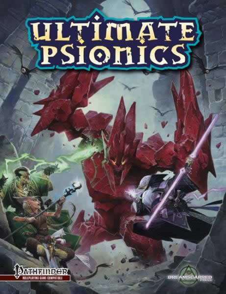 DRP2600 Pathfinder Ultimate Psionics Hard Cover Role Playing Book Dreamscarred