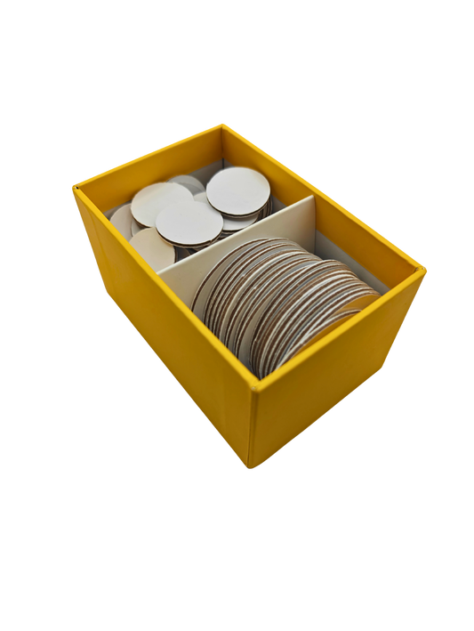100 Dry Erase Tokens for DND – Reusable RPG Tokens in 2 Sizes