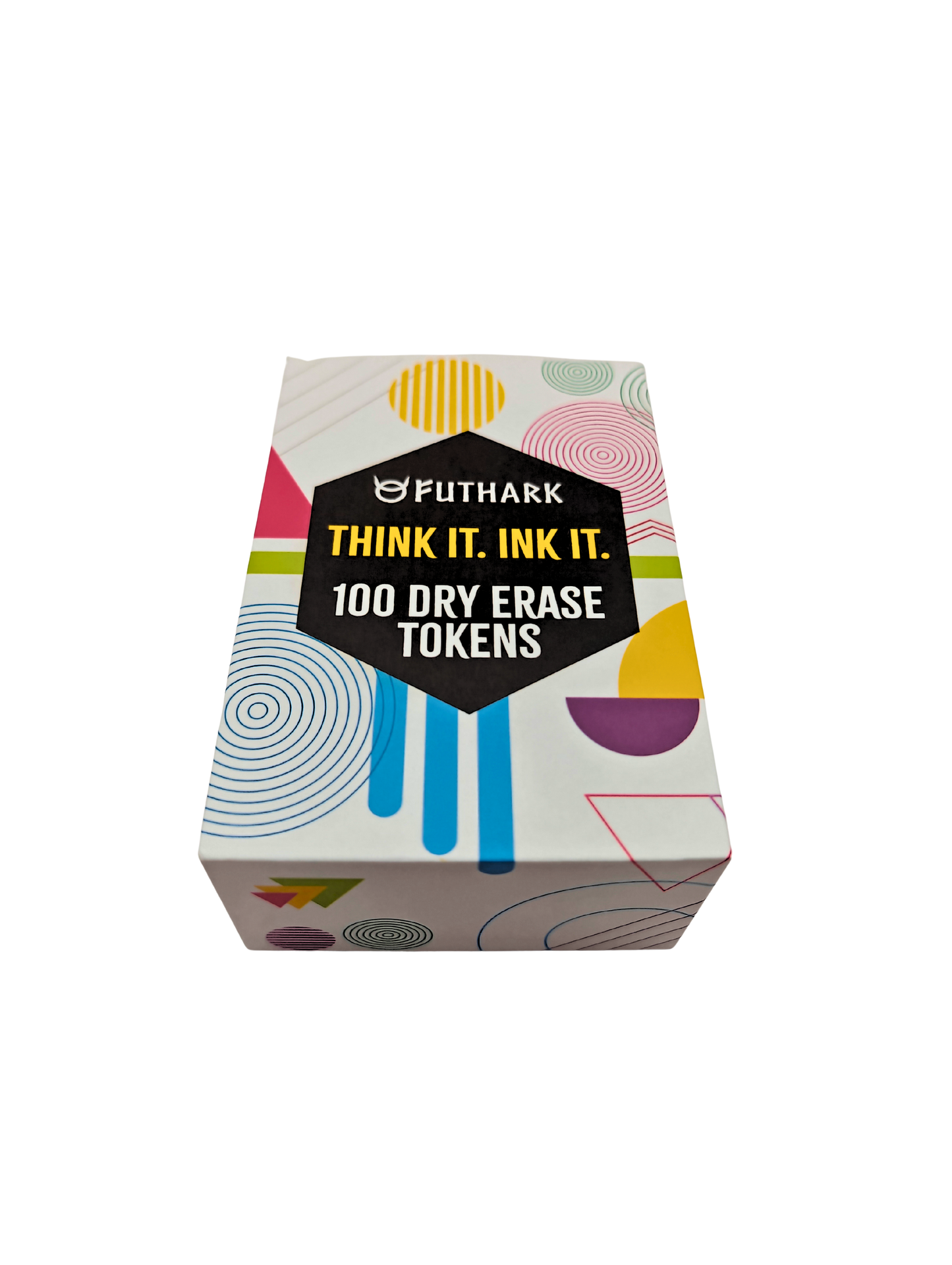 100 Dry Erase Tokens for DND – Reusable RPG Tokens in 2 Sizes