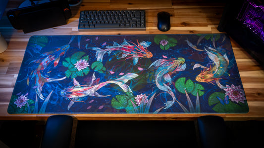 "Flowing Harmony" — Epic Desk Originals Deskmat