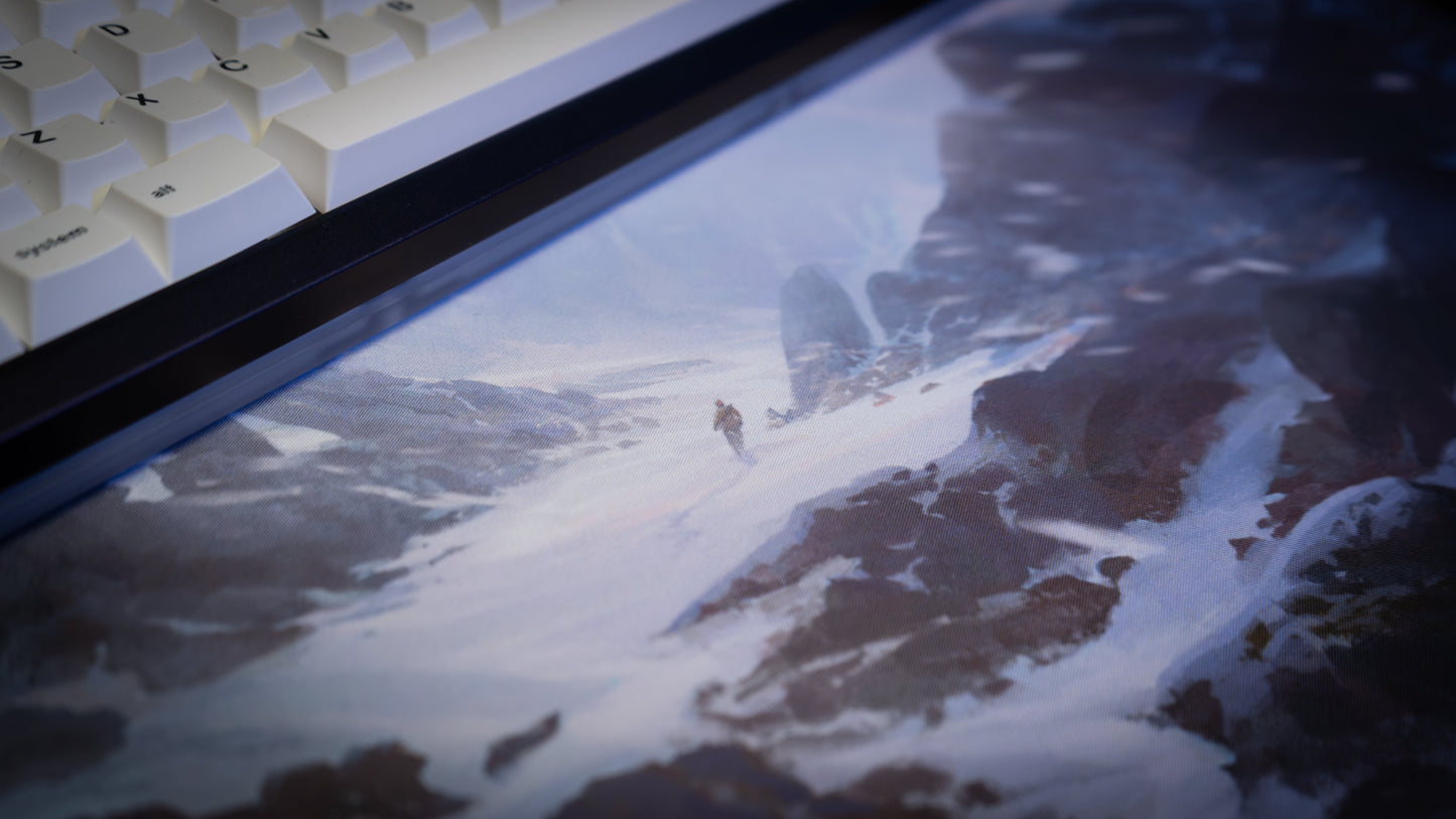 "Snow Squall" — Epic Desk Originals Deskmat