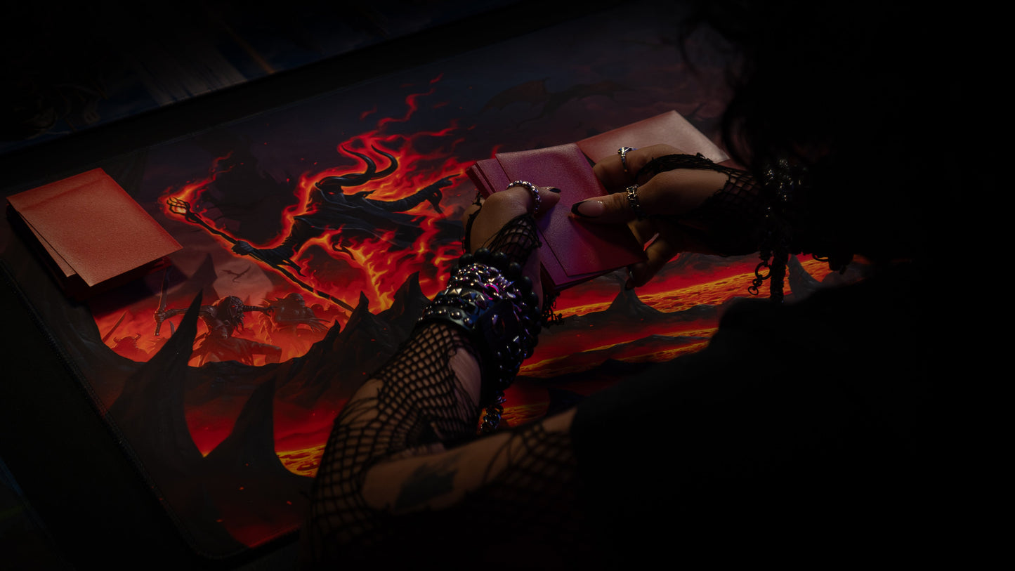 "Abyssal Maw" — Realms of Eternity Playmat