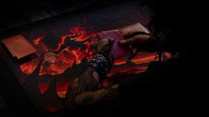 "Abyssal Maw" — Realms of Eternity Playmat