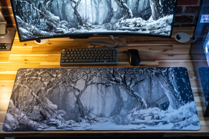 "White Serenity" — Epic Desk Originals Deskmat