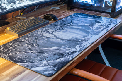 "White Serenity" — Epic Desk Originals Deskmat