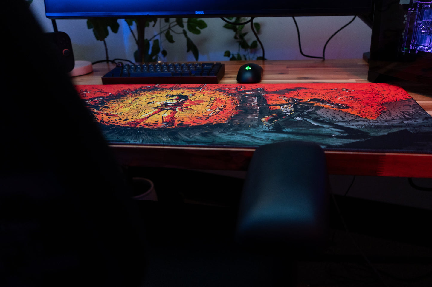 "Sunburst" — Rust Deskmat
