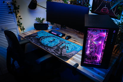 "Frostbite" — Rust Deskmat