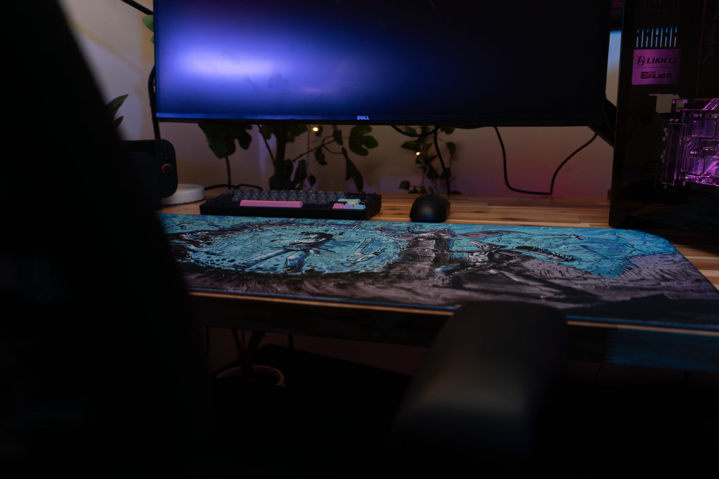 "Frostbite" — Rust Deskmat