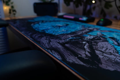 "Frostbite" — Rust Deskmat