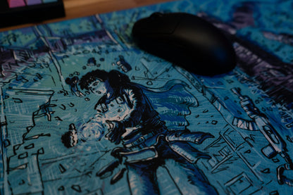 "Frostbite" — Rust Deskmat