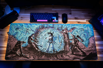 "Frostbite" — Rust Deskmat