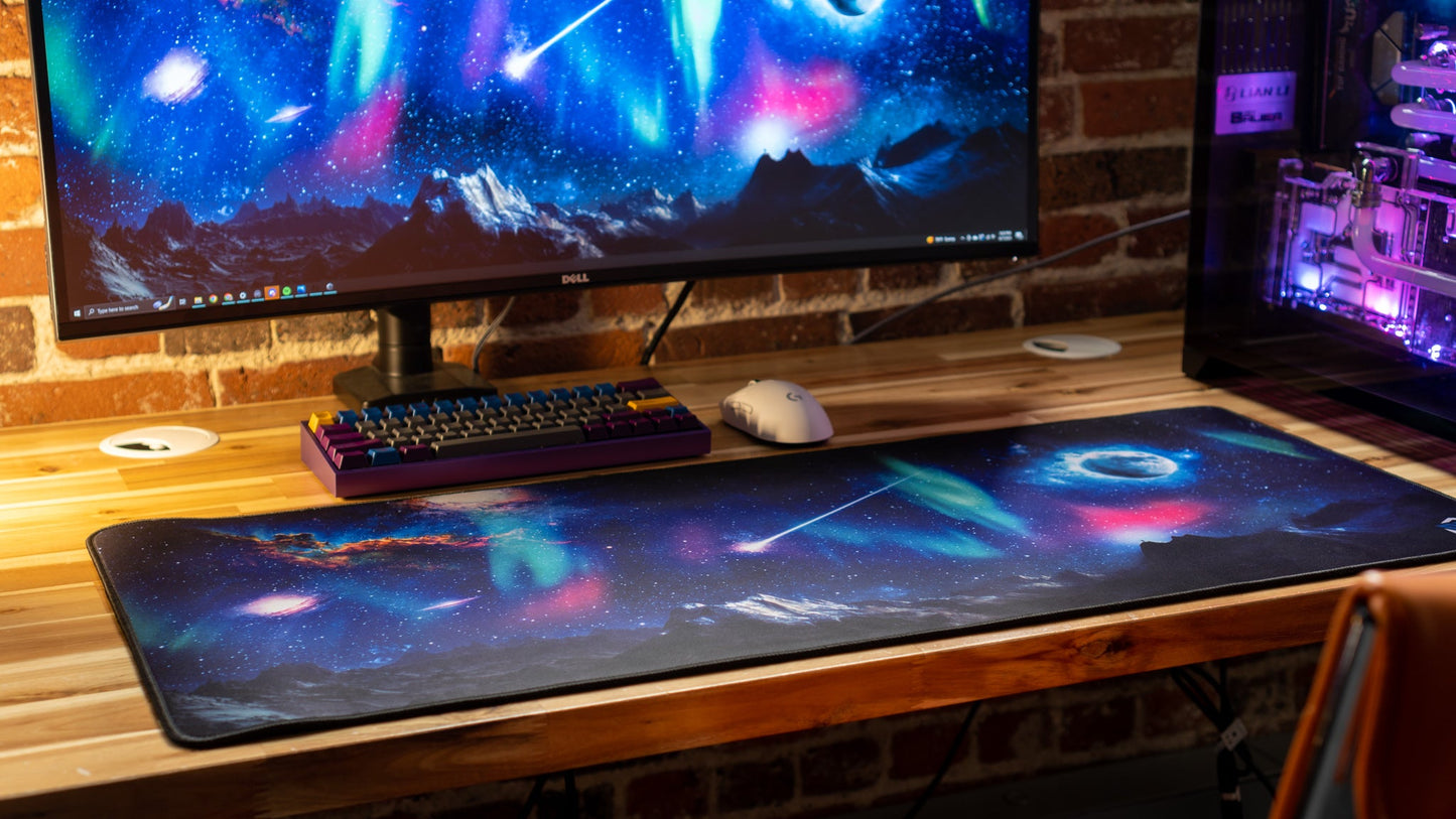 "Northern Lights" — Epic Desk Originals Deskmat