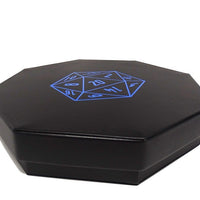 D20 Design Dice Tray With Dice Staging Area and Lid
