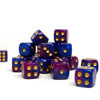 12mm D6 Dice - Purple Dawn - 25 Count Bag