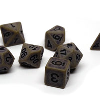 Ancient Ground Dice Collection - 7 Piece Set