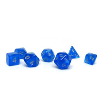 10mm Ocean Blue Mini Dice Set