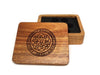 Elven Runes Wooden Dice Case