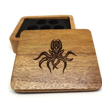 Cthulhu Wooden Dice Case