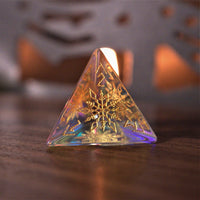 Frostbite Prism Glass Dice Set