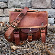 The Adventurer Leather Satchel - Small