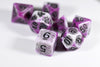 Blend Purple/White Ancient 7-Dice Set