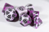Blend Purple/White Ancient 7-Dice Set