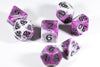 Blend Purple/White Ancient 7-Dice Set