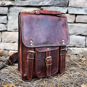 The Explorer Leather Backpack