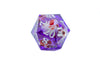 Purple w/Skulls 22mm D20 DND Roll a D20 Dice Handmade Sharp Resin
