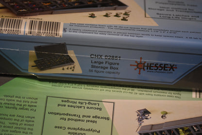 Large Figure Storage Box (56 figure capacity) - Secure and Showcase Your 25mm Masterpieces