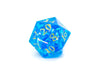 Red/Blue/Green/Purple Sharp Edge Resin d20 w/ Shimmer Insert