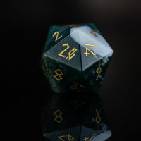 Indian Agate Stone Dice Set